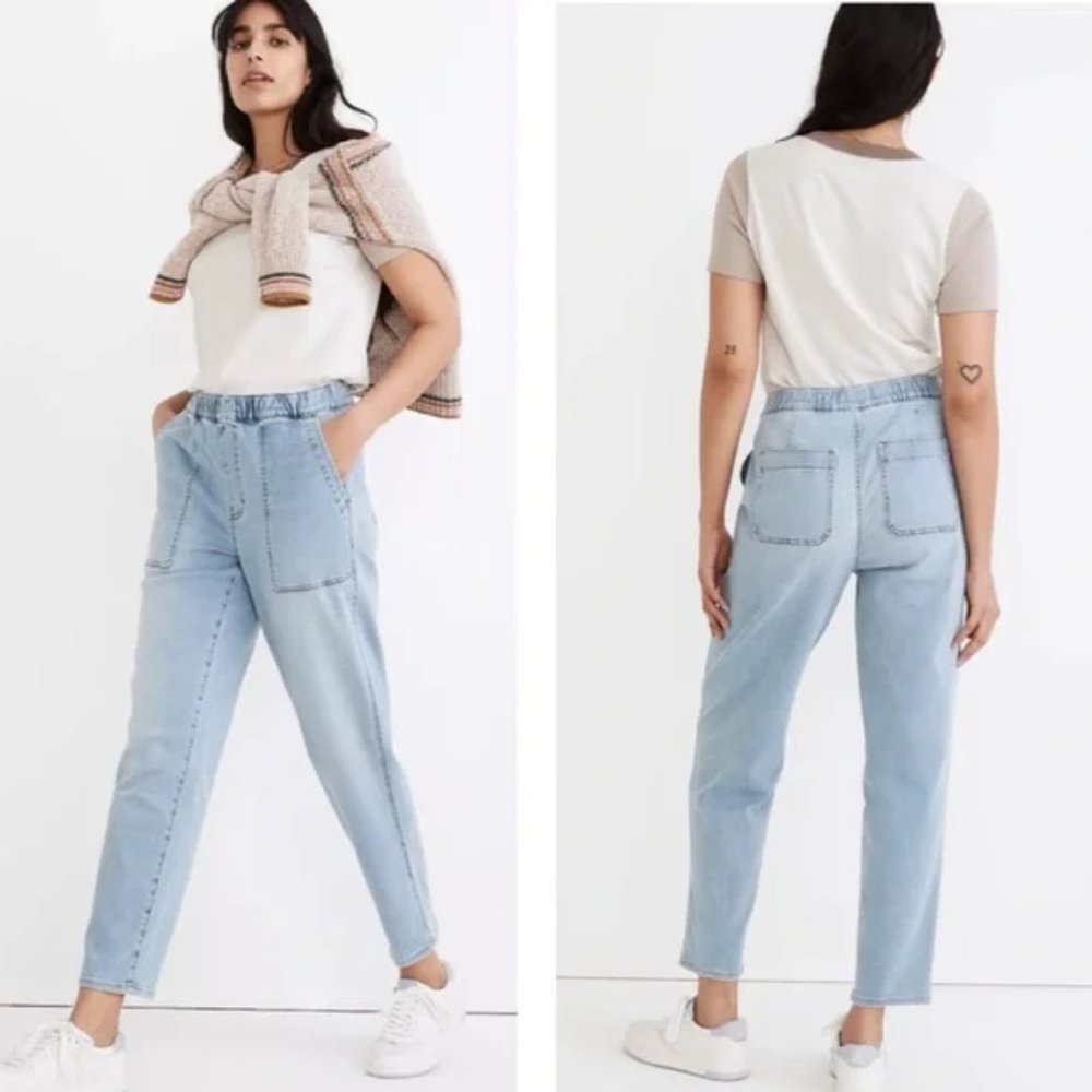 Madewell Pull-On Relaxed Jeans S